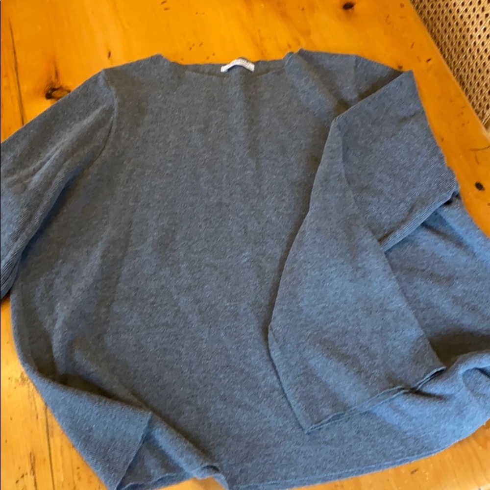 Unique bell sleeve sweater